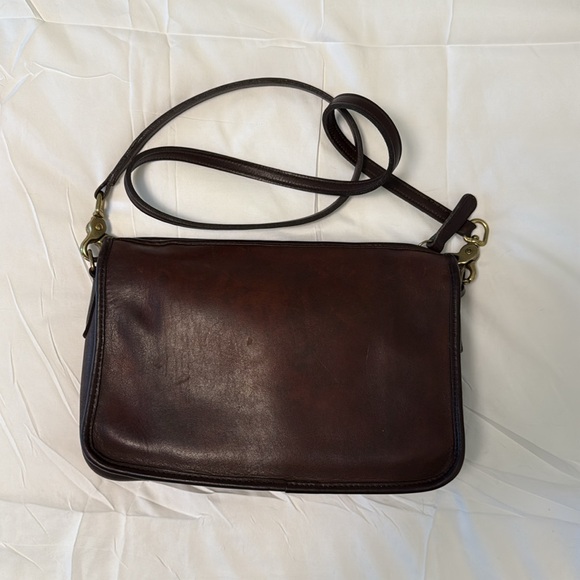 Vintage Coach "Companion" NYC Leather Shoulder Bag - Picture 2 of 11